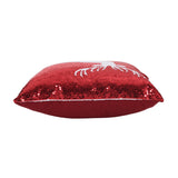 Glam Sequin Christmas Throw Pillow Cover - NH677313