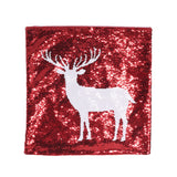 Glam Sequin Christmas Throw Pillow Cover - NH677313