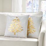 Glam Sequin Christmas Throw Pillow - NH287313