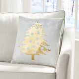 Glam Sequin Christmas Throw Pillow - NH287313