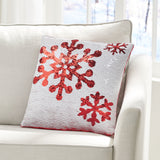 Glam Sequin Christmas Throw Pillow - NH097313