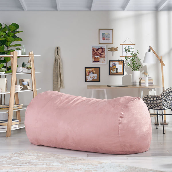 Modern 8 Foot Microfiber Pastel Bean Bag - NH965313