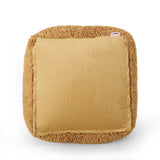 Modern Microfiber Chenille Round Pouf - NH011413