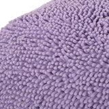 Modern Microfiber Chenille Round Pouf - NH011413