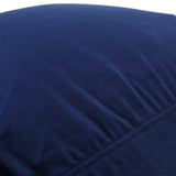 Modern Velveteen Cube Pouf - NH767313