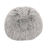 Modern Glam 3 Foot Faux Fur Bean Bag - NH169313