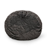 Modern Glam 5 Foot Short Faux Fur Bean Bag - NH499313