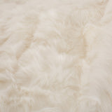 Modern Glam 5 Foot Short Faux Fur Bean Bag - NH499313