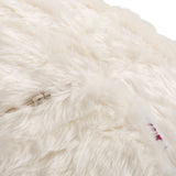 Modern Glam 5 Foot Short Faux Fur Bean Bag - NH499313