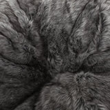 Modern Glam 5 Foot Short Faux Fur Bean Bag - NH499313