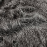 Modern Glam 5 Foot Short Faux Fur Bean Bag - NH499313