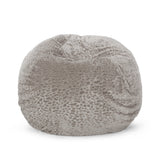 Modern Glam 5 Foot Short Faux Fur Bean Bag - NH499313