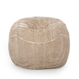 Modern Glam 5 Foot Faux Fur Winter Bean Bag - NH201413