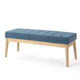 Modern Mid-Century Fabric Bench - NH612003