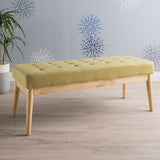 Modern Mid-Century Fabric Bench - NH612003