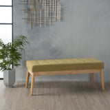 Modern Mid-Century Fabric Bench - NH612003