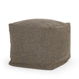 Contemporary Fabric Pouf - NH955413