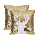 Glam Velvet Christmas Throw Pillow - NH228313