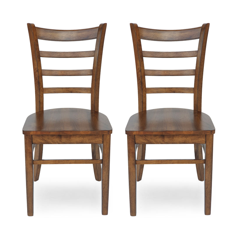 Farmhouse Wooden Dining Chairs (Set of 2) - NH486313