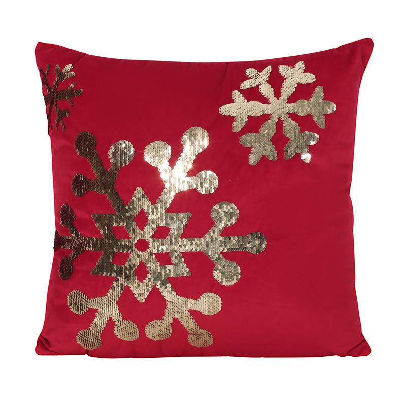 Glam Velvet Christmas Throw Pillow - NH018313