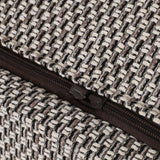 Contemporary Fabric Pouf - NH955413