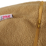 Modern 3 Foot Shearling Bean Bag - NH715513