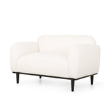 Sandee Contemporary Upholstered Loveseat