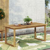 Outdoor Acacia Wood Dining Table - NH116513