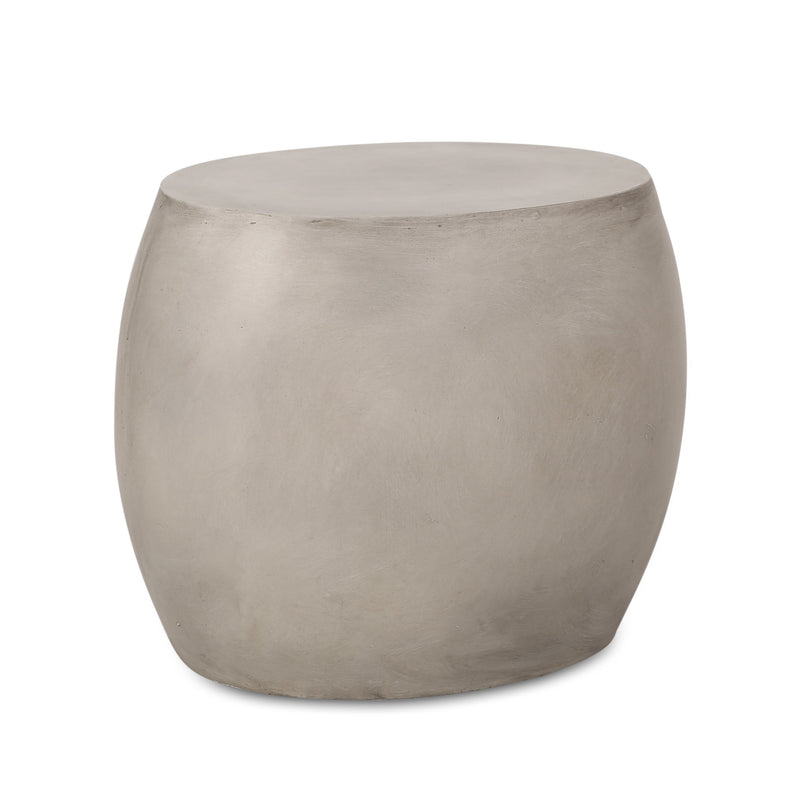 Outdoor Lightweight Concrete Side Table - NH504313