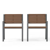 Outdoor Aluminum Chairs, Set of 2 - NH557313