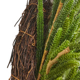 18" Artificial Cypress Wreath - NH070413