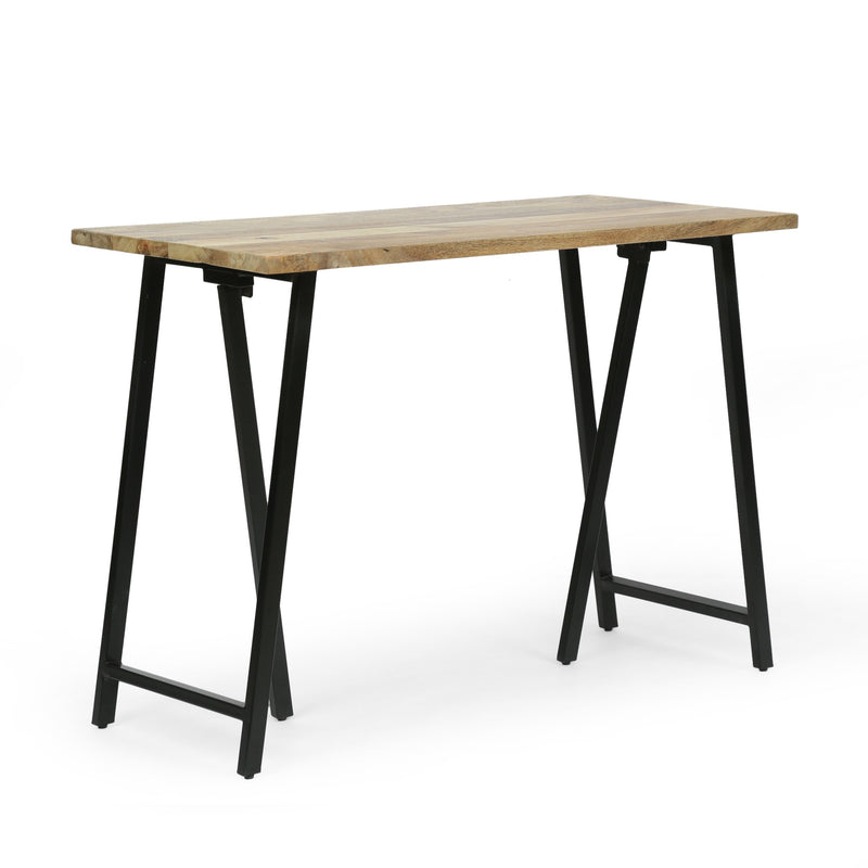 Modern Industrial Handcrafted Mango Wood Desk - NH442413