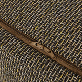 Contemporary Fabric Pouf - NH955413