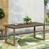 Outdoor Acacia Wood Dining Table - NH116513