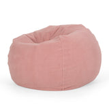 Modern 3 Foot Shearling Bean Bag - NH715513