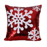 Glam Sequin Christmas Throw Pillow - NH097313