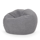 Modern 3 Foot Shearling Bean Bag - NH715513