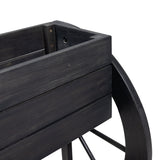 Outdoor 2 Tier Acacia Wood Planter - NH031413