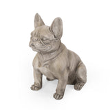 Outdoor French Bulldog Garden Statue - NH251313