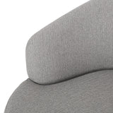 Anaura Contemporary Boucle Upholstered Club Chair