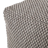 Contemporary Fabric Pouf - NH955413
