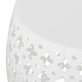 Wichita Outdoor Metal Side Tables, Set of 2