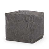 Contemporary Fabric Pouf - NH955413