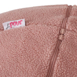 Modern 3 Foot Shearling Bean Bag - NH715513