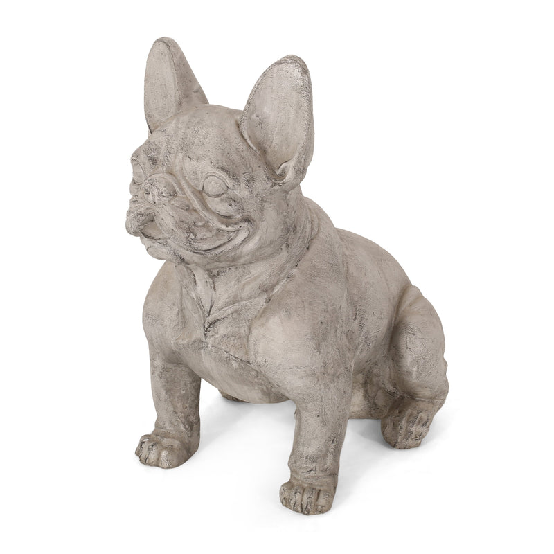 Outdoor French Bulldog Garden Statue - NH251313