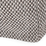 Contemporary Fabric Pouf - NH955413