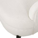 Anaura Contemporary Boucle Upholstered Club Chair