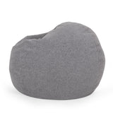 Modern 3 Foot Shearling Bean Bag - NH715513