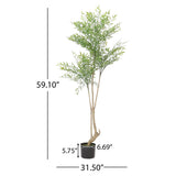 Hartshorn Artificial Heavenly Bamboo Nandina Tree