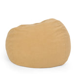 Modern 3 Foot Shearling Bean Bag - NH715513